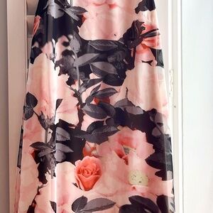 Vince Camuto Women's Dress Pink Floral Sleeveless Size 2